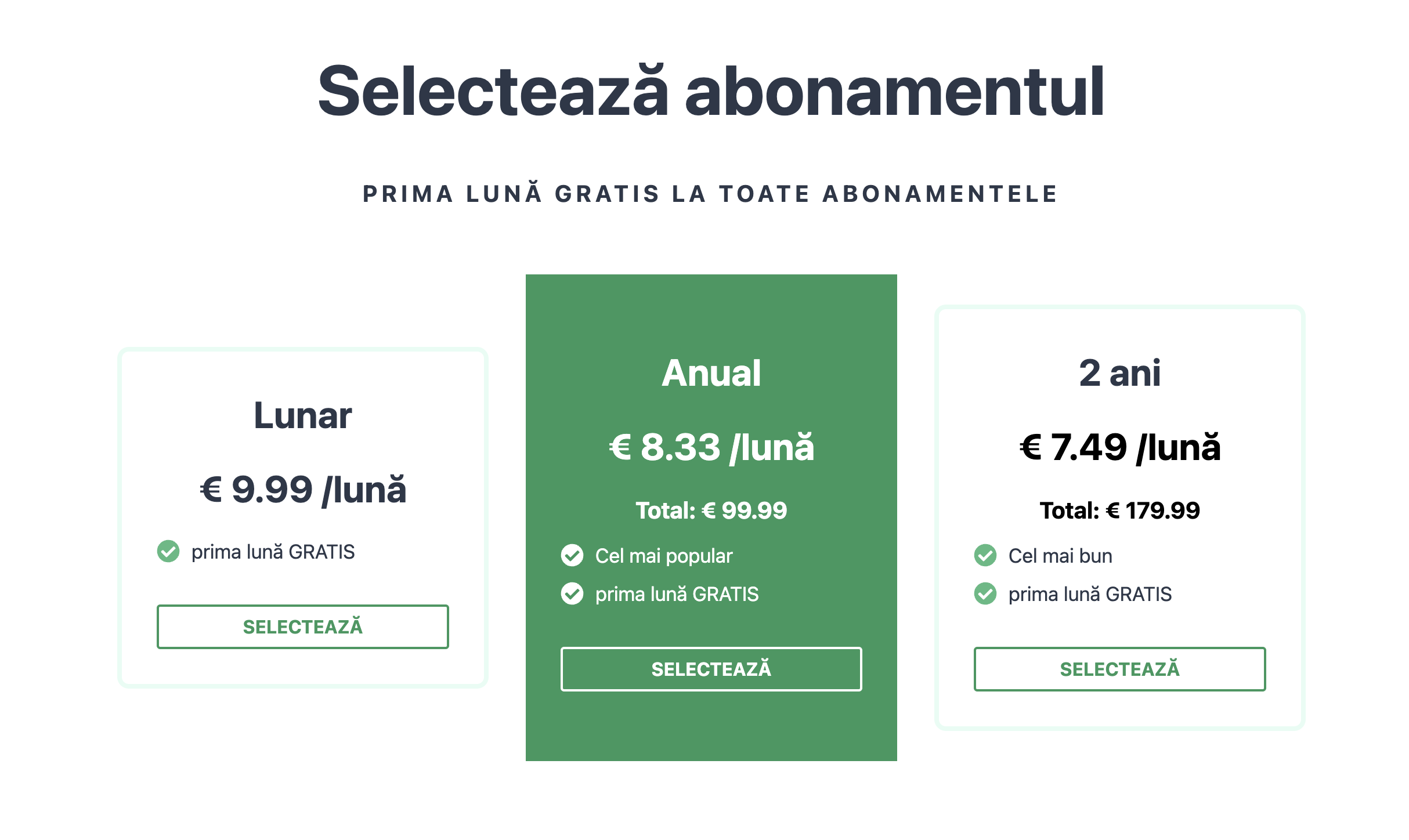 Abonament internațional